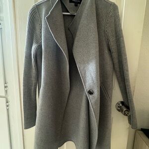 Kenneth Cole Gray Pea Coat